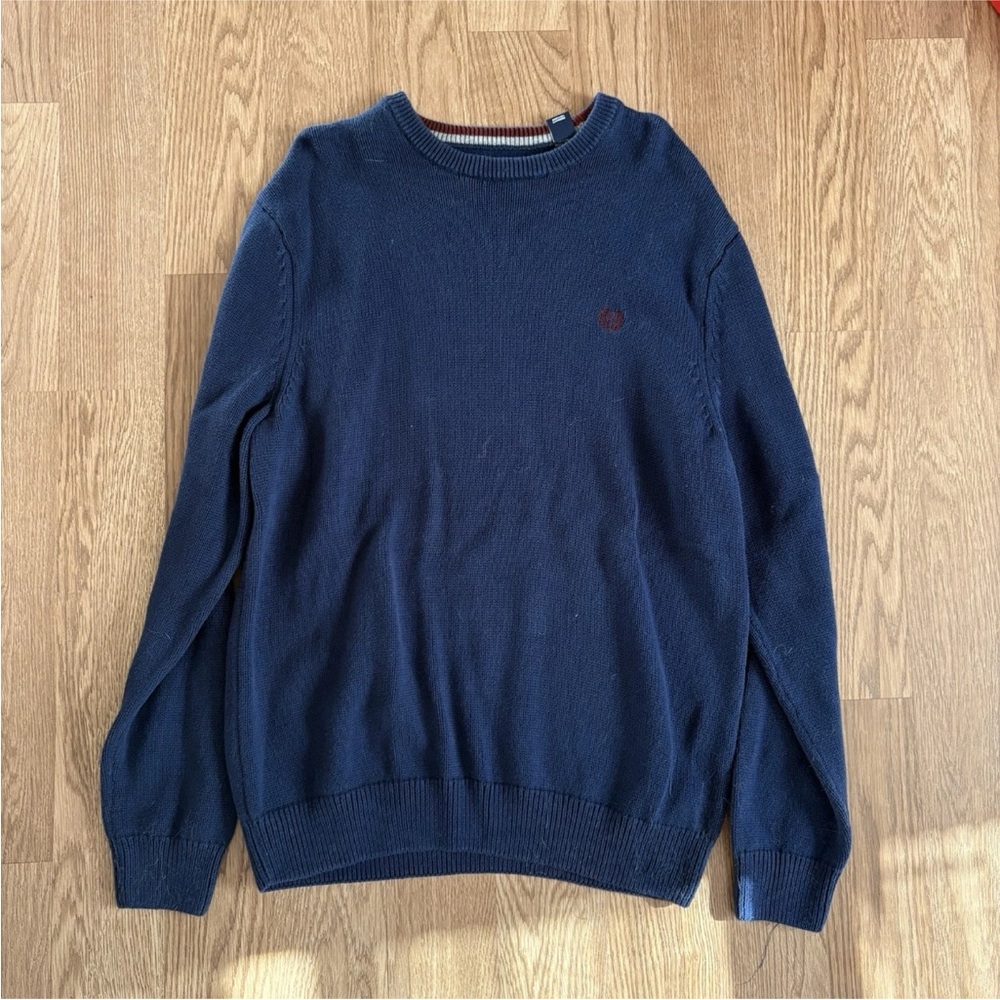 Chaps Deep Blue Knit Pullover